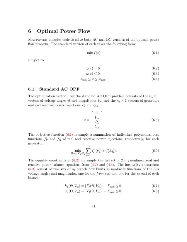 matpower 4.1 matpower 4.1